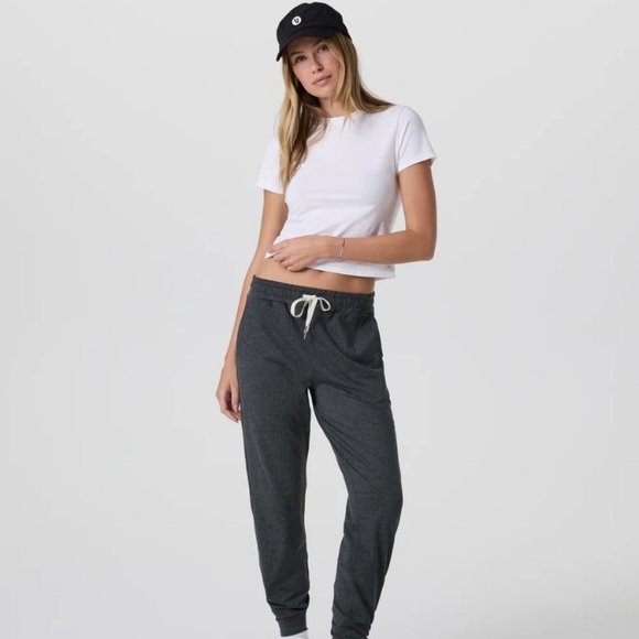 VUORI The Rise The Shine Jogger Charcoal Gray Stripe XS - Picture 2 of 12